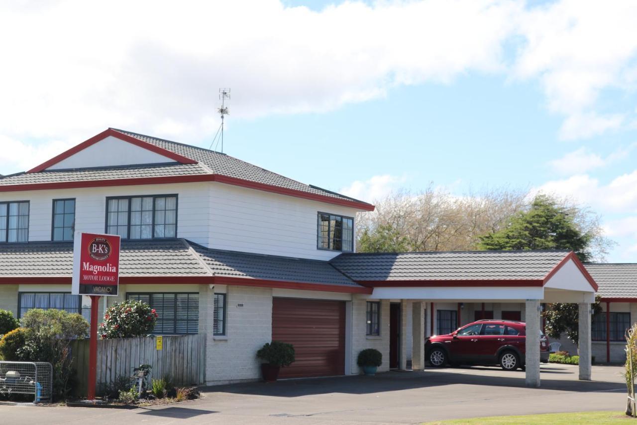 Bk'S Magnolia Motor Lodge Whanganui Exterior foto