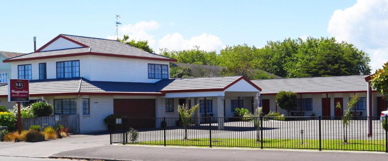 Bk'S Magnolia Motor Lodge Whanganui Exterior foto